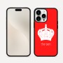כיסוי בעיצוב אישי עם השם שלך לדגם - Apple iPhone 16 Pro Max בעיצוב כתר מלכותי