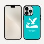 כיסוי בעיצוב אישי עם השם שלך לדגם - Apple iPhone 16 Pro Max בעיצוב נשר אמריקאי