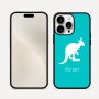 כיסוי בעיצוב אישי עם השם שלך לדגם - Apple iPhone 16 Pro Max בעיצוב קנגורו