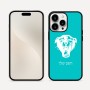 כיסוי בעיצוב אישי עם השם שלך לדגם - Apple iPhone 16 Pro Max בעיצוב פני פנטרה