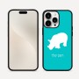 כיסוי בעיצוב אישי עם השם שלך לדגם - Apple iPhone 16 Pro Max בעיצוב קרנף