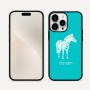 כיסוי בעיצוב אישי עם השם שלך לדגם - Apple iPhone 16 Pro Max בעיצוב זברה