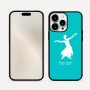 כיסוי בעיצוב אישי עם השם שלך לדגם - Apple iPhone 16 Pro Max בעיצוב בלרינה