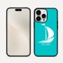 כיסוי בעיצוב אישי עם השם שלך לדגם - Apple iPhone 16 Pro Max בעיצוב סירה