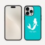 כיסוי בעיצוב אישי עם השם שלך לדגם - Apple iPhone 16 Pro Max בעיצוב בתולת ים - אישה