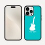 כיסוי בעיצוב אישי עם השם שלך לדגם - Apple iPhone 16 Pro Max בעיצוב גיטרה