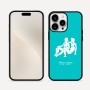 כיסוי בעיצוב אישי עם השם שלך לדגם - Apple iPhone 16 Pro Max בעיצוב מזלות - תאומים