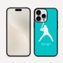 כיסוי בעיצוב אישי עם השם שלך לדגם - Apple iPhone 16 Pro Max בעיצוב שחקן בייסבול