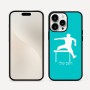 כיסוי בעיצוב אישי עם השם שלך לדגם - Apple iPhone 16 Pro Max בעיצוב קפיצת משוכות