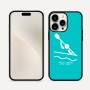 כיסוי בעיצוב אישי עם השם שלך לדגם - Apple iPhone 16 Pro Max בעיצוב קיאק אולימפי