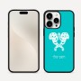 כיסוי בעיצוב אישי עם השם שלך לדגם - Apple iPhone 16 Pro Max בעיצוב פרחי קרן