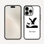 כיסוי בעיצוב אישי עם השם שלך לדגם - Apple iPhone 16 Pro Max בעיצוב נשר אמריקאי