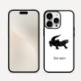 כיסוי בעיצוב אישי עם השם שלך לדגם - Apple iPhone 16 Pro Max בעיצוב תנין