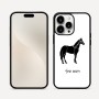 כיסוי בעיצוב אישי עם השם שלך לדגם - Apple iPhone 16 Pro Max בעיצוב סוס