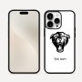 כיסוי בעיצוב אישי עם השם שלך לדגם - Apple iPhone 16 Pro Max בעיצוב פני פנטרה
