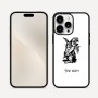 כיסוי בעיצוב אישי עם השם שלך לדגם - Apple iPhone 16 Pro Max בעיצוב ארנב מחזיק גזר
