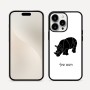 כיסוי בעיצוב אישי עם השם שלך לדגם - Apple iPhone 16 Pro Max בעיצוב קרנף