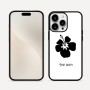 כיסוי בעיצוב אישי עם השם שלך לדגם - Apple iPhone 16 Pro Max בעיצוב פרח היביסקוס