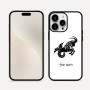 כיסוי בעיצוב אישי עם השם שלך לדגם - Apple iPhone 16 Pro Max בעיצוב מזלות - גדי