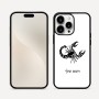 כיסוי בעיצוב אישי עם השם שלך לדגם - Apple iPhone 16 Pro Max בעיצוב מזלות - עקרב