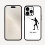 כיסוי בעיצוב אישי עם השם שלך לדגם - Apple iPhone 16 Pro Max בעיצוב לוחם סייף