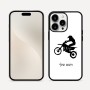כיסוי בעיצוב אישי עם השם שלך לדגם - Apple iPhone 16 Pro Max בעיצוב מוטוקרוס
