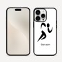 כיסוי בעיצוב אישי עם השם שלך לדגם - Apple iPhone 16 Pro Max בעיצוב רצים אולימפיים