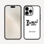 כיסוי בעיצוב אישי עם השם שלך לדגם - Apple iPhone 16 Pro Max בעיצוב נוסחת אלברט איינשטיין