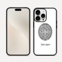 כיסוי בעיצוב אישי עם השם שלך לדגם - Apple iPhone 16 Pro Max בעיצוב לוח שנה אצטקי של המאיה