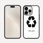 כיסוי בעיצוב אישי עם השם שלך לדגם - Apple iPhone 16 Pro Max בעיצוב למחזר
