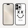 כיסוי בעיצוב אישי עם השם שלך לדגם - Apple iPhone 16 Pro Max בעיצוב סמיילי