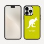 כיסוי בעיצוב אישי עם השם שלך לדגם - Apple iPhone 16 Pro Max בעיצוב קנגורו