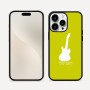 כיסוי בעיצוב אישי עם השם שלך לדגם - Apple iPhone 16 Pro Max בעיצוב גיטרה