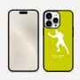 כיסוי בעיצוב אישי עם השם שלך לדגם - Apple iPhone 16 Pro Max בעיצוב שחקן פינג פונג