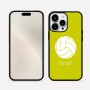 כיסוי בעיצוב אישי עם השם שלך לדגם - Apple iPhone 16 Pro Max בעיצוב כדור כדורעף