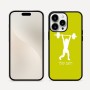 כיסוי בעיצוב אישי עם השם שלך לדגם - Apple iPhone 16 Pro Max בעיצוב הרמת משקולות