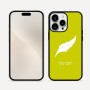 כיסוי בעיצוב אישי עם השם שלך לדגם - Apple iPhone 16 Pro Max בעיצוב נוצת נוצה