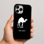 כיסוי בעיצוב אישי עם השם שלך לדגם - Apple iPhone 16 Pro Max בעיצוב גמל