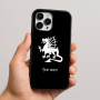 כיסוי בעיצוב אישי עם השם שלך לדגם - Apple iPhone 16 Pro Max בעיצוב דרקון