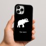 כיסוי בעיצוב אישי עם השם שלך לדגם - Apple iPhone 16 Pro Max בעיצוב פיל