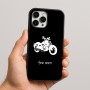 כיסוי בעיצוב אישי עם השם שלך לדגם - Apple iPhone 16 Pro Max בעיצוב הארלי-דיווידסון