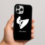 כיסוי בעיצוב אישי עם השם שלך לדגם - Apple iPhone 16 Pro Max בעיצוב אופנוע ים