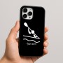 כיסוי בעיצוב אישי עם השם שלך לדגם - Apple iPhone 16 Pro Max בעיצוב קיאק אולימפי