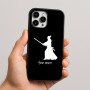כיסוי בעיצוב אישי עם השם שלך לדגם - Apple iPhone 16 Pro Max בעיצוב סמוראי