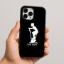 כיסוי בעיצוב אישי עם השם שלך לדגם - Apple iPhone 16 Pro Max בעיצוב אימון ספינינג - אישה