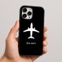 כיסוי בעיצוב אישי עם השם שלך לדגם - Apple iPhone 16 Pro Max בעיצוב טייס - טייס