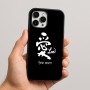 כיסוי בעיצוב אישי עם השם שלך לדגם - Apple iPhone 16 Pro Max בעיצוב אהבה באותיות יפניות
