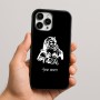 כיסוי בעיצוב אישי עם השם שלך לדגם - Apple iPhone 16 Pro Max בעיצוב סנטה קלאוס