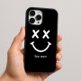 כיסוי בעיצוב אישי עם השם שלך לדגם - Apple iPhone 16 Pro Max בעיצוב סמיילי