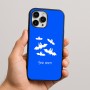 כיסוי בעיצוב אישי עם השם שלך לדגם - Apple iPhone 16 Pro Max בעיצוב עטלפים